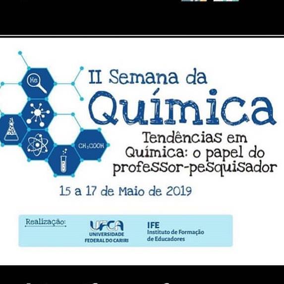 Cartaz da Segunda Semana de Química.