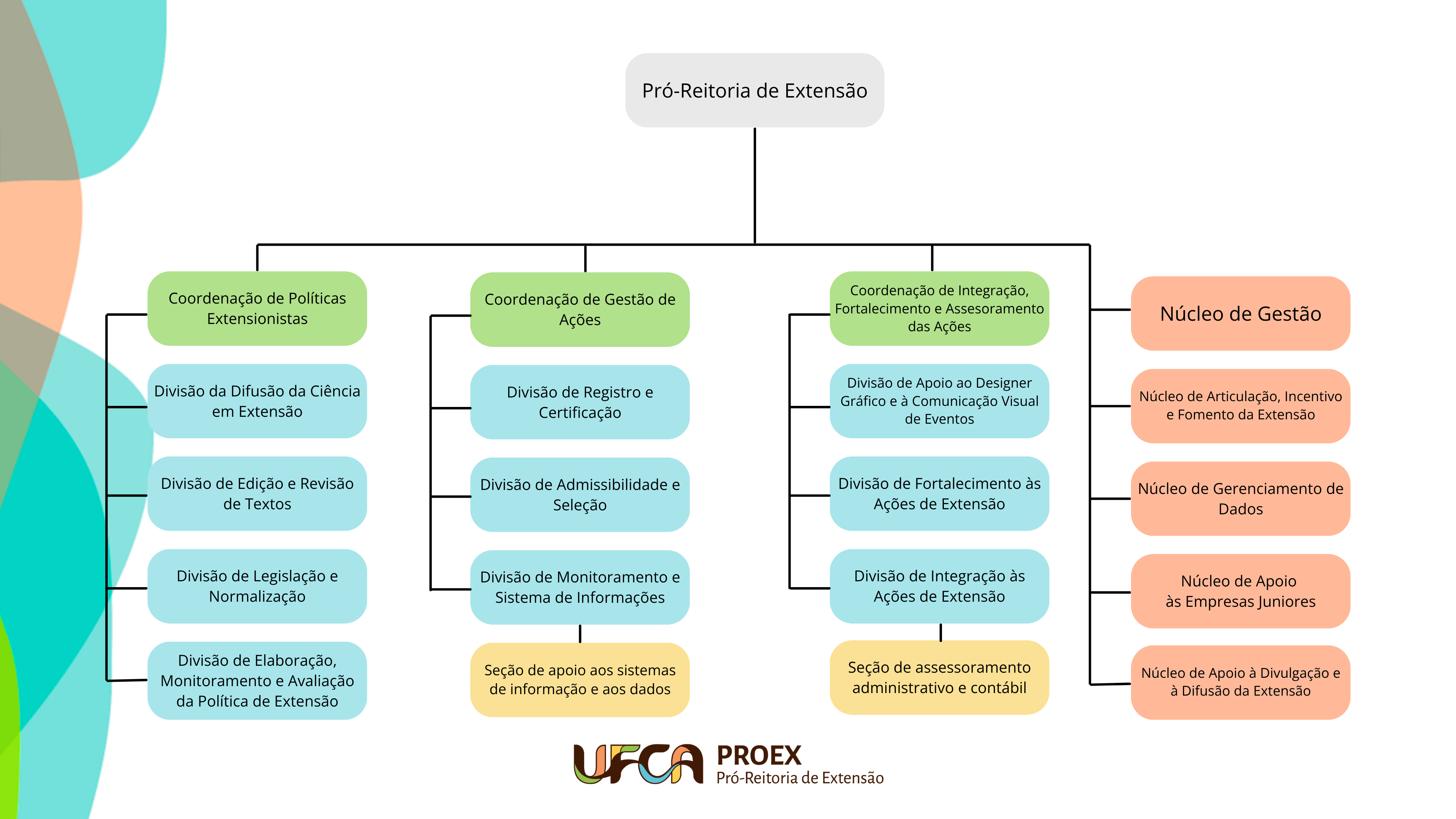 Organograma Pró-Reitoria de Extensão (Proex)